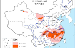 中央气象台连续第14天发布高温预警